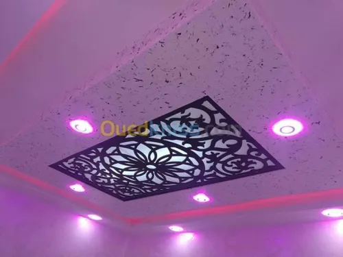 Aluminium pvc foux plafond