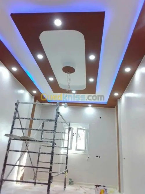 Aluminium pvc foux plafond
