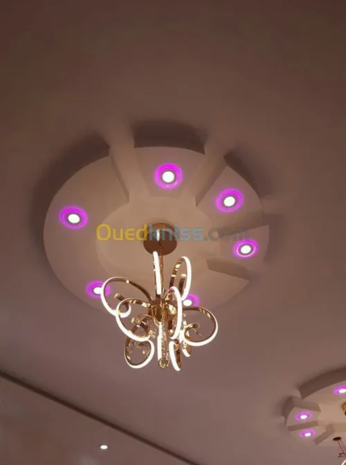 Aluminium pvc foux plafond