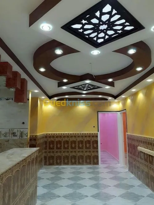 Aluminium pvc foux plafond