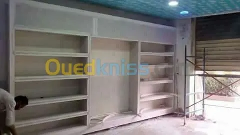 Aluminium pvc foux plafond