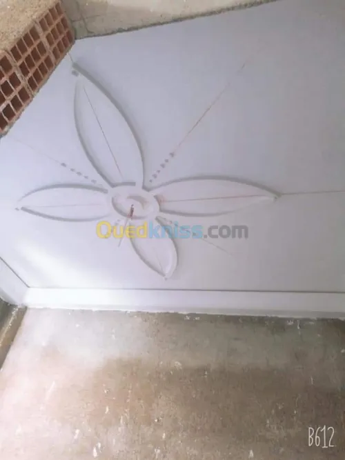 Aluminium pvc foux plafond