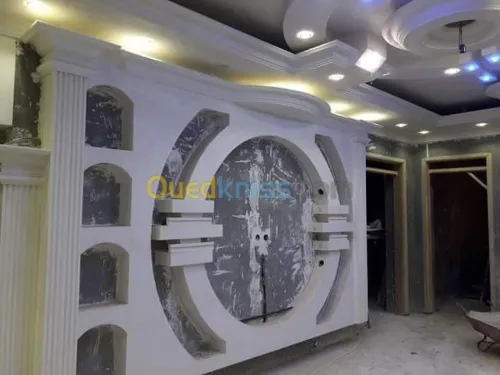 Aluminium pvc foux plafond
