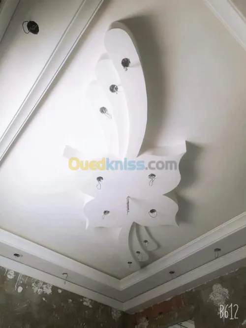 Aluminium pvc foux plafond