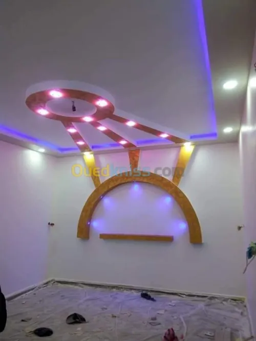Aluminium pvc foux plafond