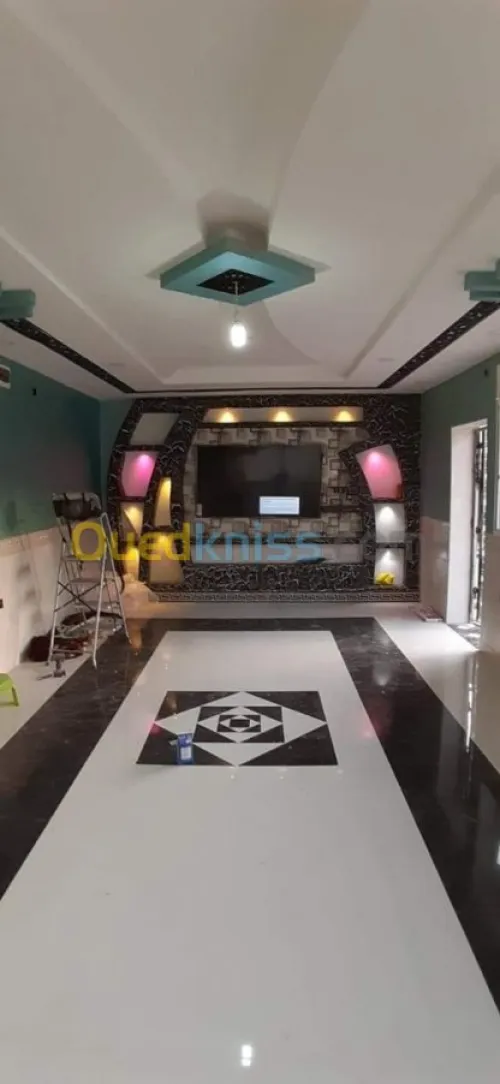 Aluminium pvc foux plafond