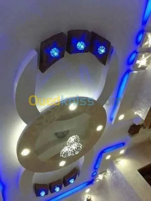 Aluminium pvc foux plafond