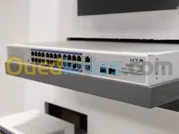 Switch PoE 4,8,16,24 ports