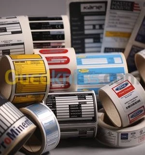 Impression etiquettes adhesives