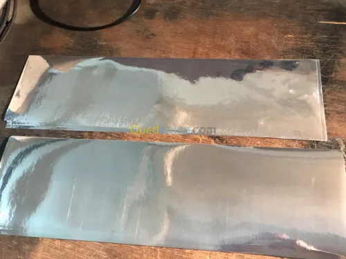 Chutes papiers argentés 