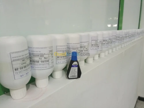 Prdt: Bouchons, Flacons, Pipettes ...