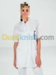 Tenus de bloc et tablier medical
