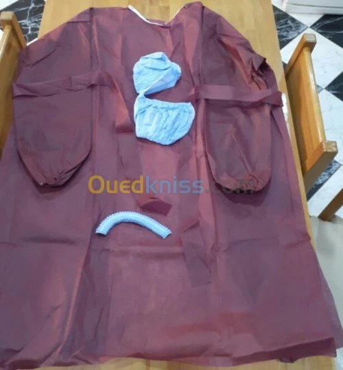 Sur blouse lavable et jetable
