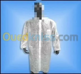 Sur blouse lavable et jetable