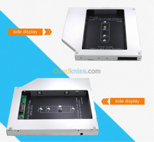 CADDY SSD M.2 mSATA 