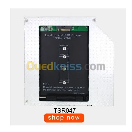 CADDY SSD M.2 mSATA 