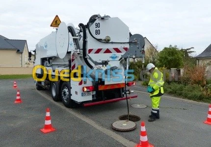 Nettoyage, Débouchage canalisations