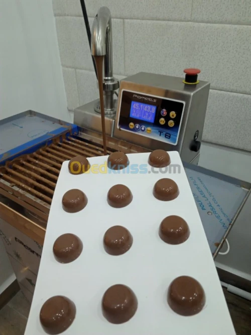 TEMPEREUSE ENROBEUSE A CHOCOLAT