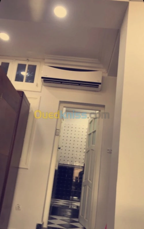 Installation climatiseur 