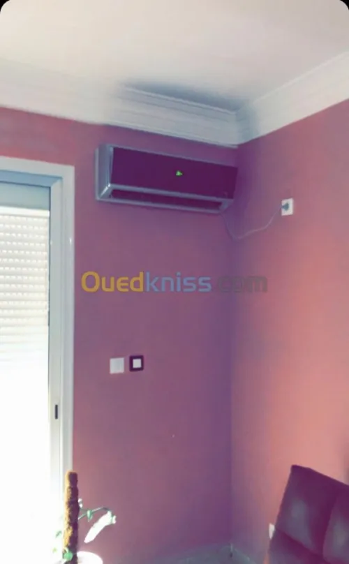 Installation climatiseur 