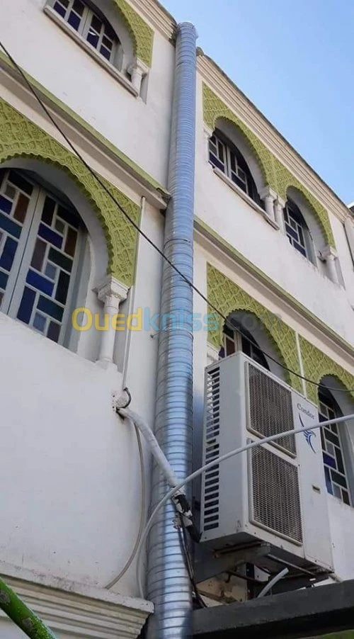 ورشة خاصة بالتكييف المركزي