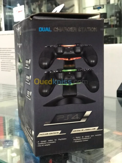  CHARGEUR MANETTE PS4 SPIRIT OF GAMER 