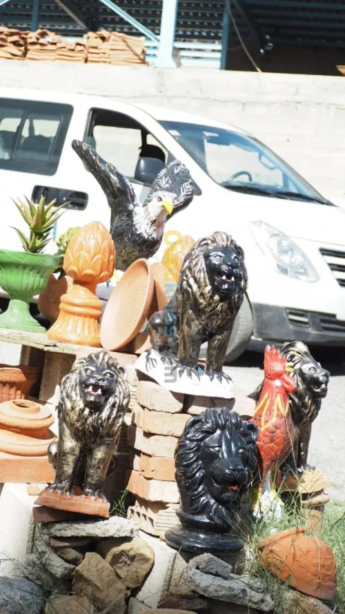 Statue et animaux a taille réelle 