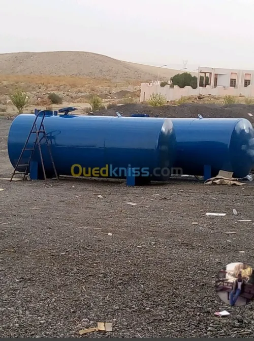Cuve gasoil et reservoires