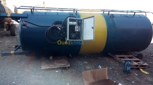 Cuve gasoil et reservoires