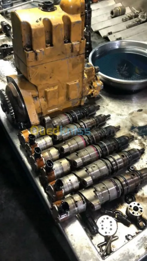 REPARATION POMPE CATERPILLAR C7 C9 C6 
