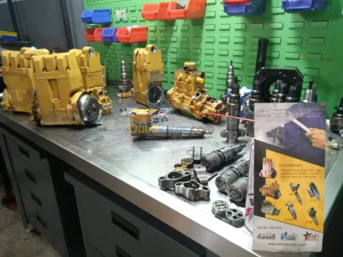 REPARATION POMPE CATERPILLAR C7 C9 C6 