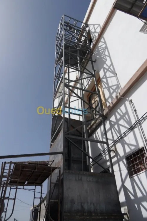 Réalisation de Monte charge