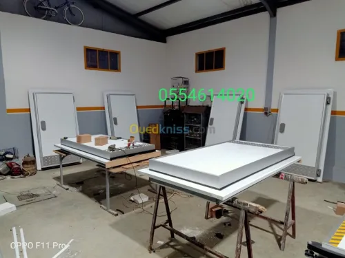 fabrication porte chambre froide