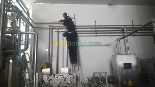 installation de toute usine 