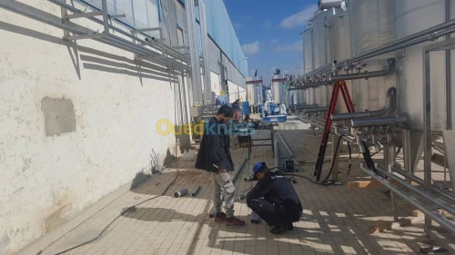 installation de toute usine 