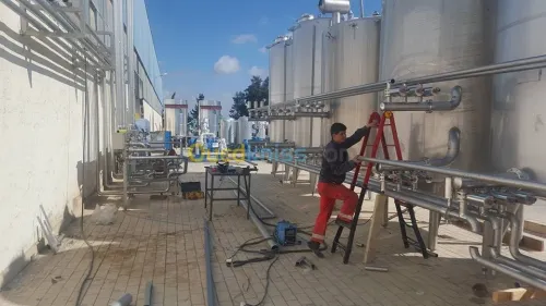 installation de toute usine 