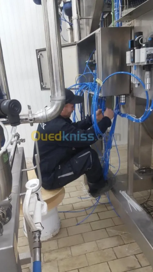 installation de toute usine 