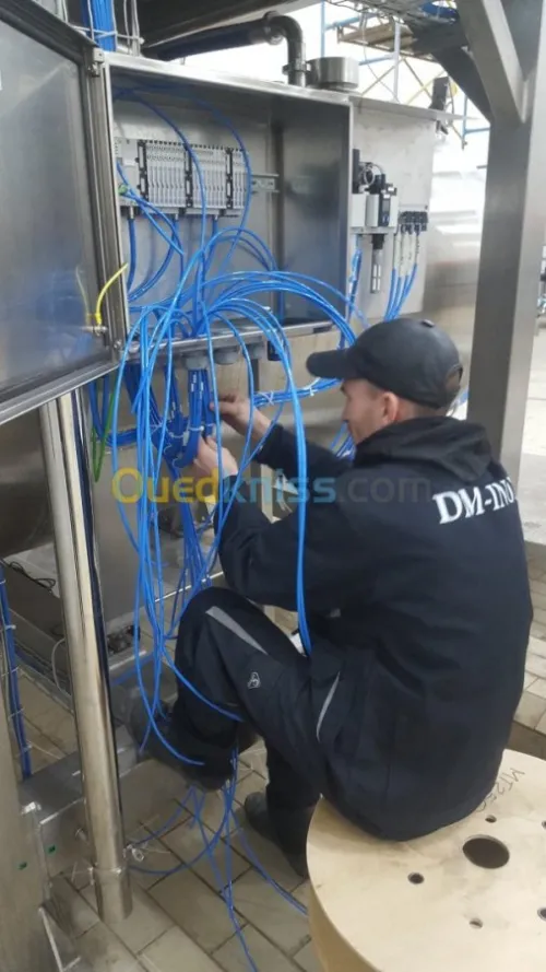 installation de toute usine 