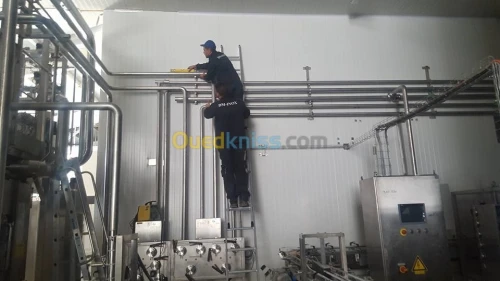installation de toute usine 
