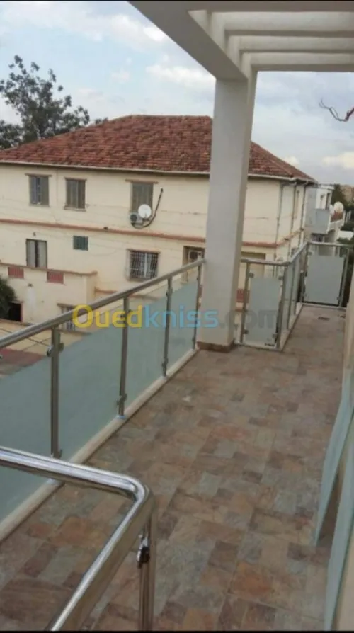 Rampe d'escalier en inox et Gard corps