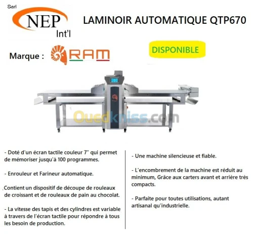LAMINOIR AUTOMATIQUE RAM POLIN
