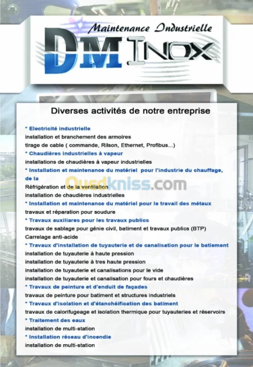divers activités de notre Enterprise