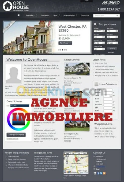 Création sites Web + Logiciels Divers