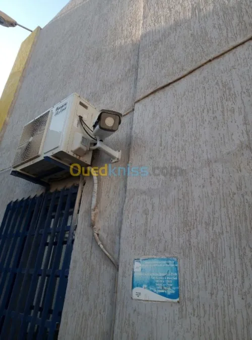 installation camera de surveillance