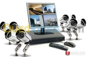 Installation camera de surveillance 