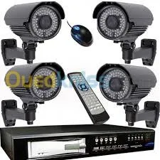 Installation camera de surveillance 