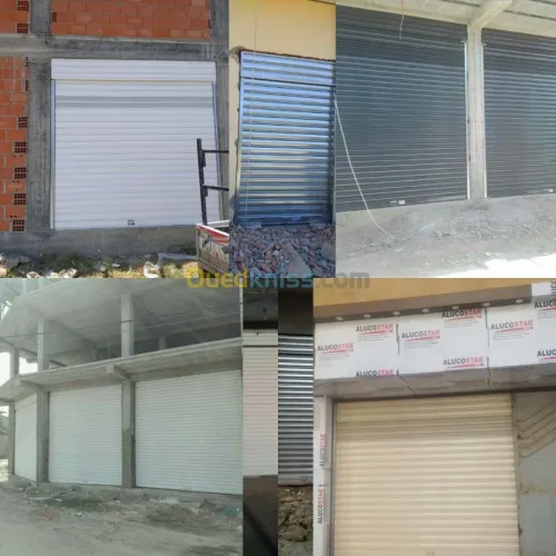 Travaux métalliques et verre trompé