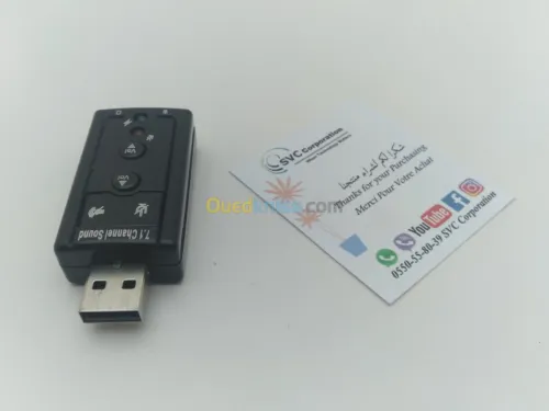 Carte Son 3D Externe USB 5.1 