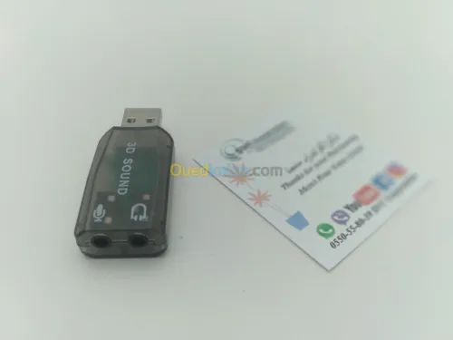 Carte Son 3D Externe USB 5.1 