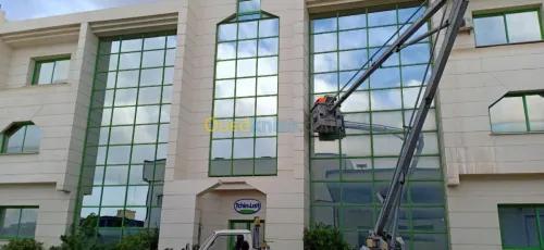 Nettoyage des vitres  et façade vitré